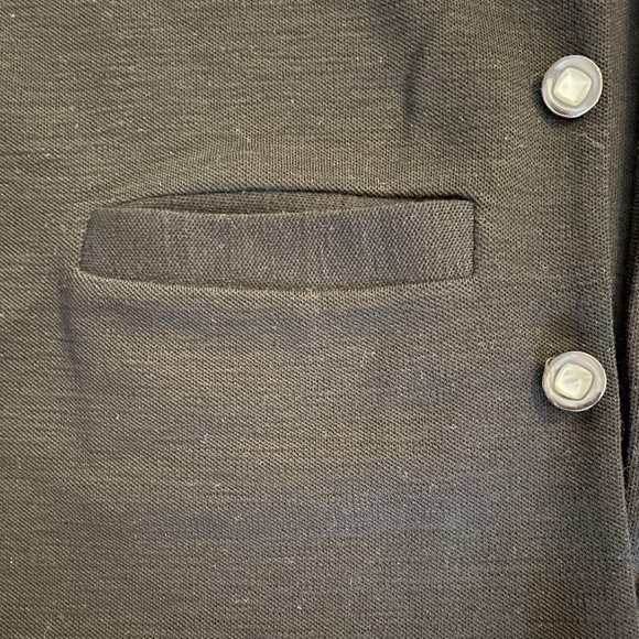 Vintage Light Black Wool Cardigan - Picture 5 of 6